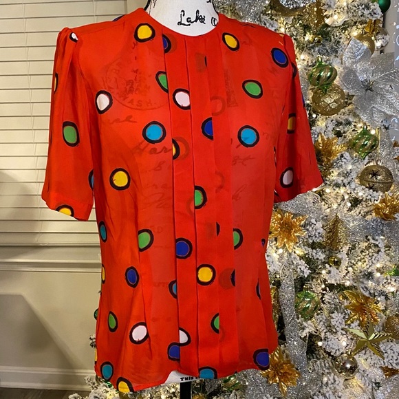 sk company Tops - Vintage SK & Company womens casual blouse.